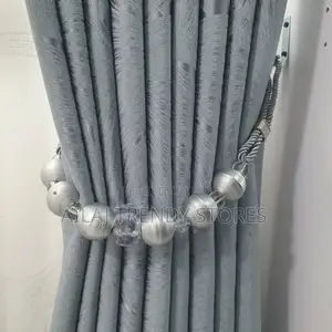 Palm Leafy Curtains Per Metre