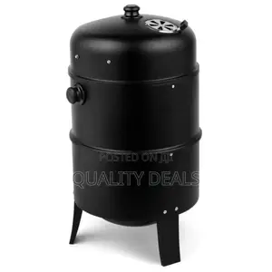 3in1 Round BBQ Smoker Grill
