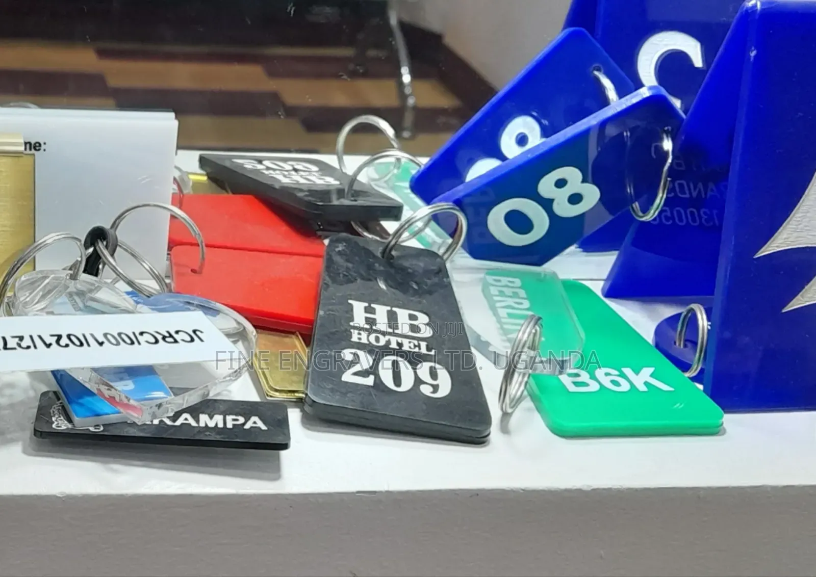 Rooms Key Holders ,Name Tagsand Door Number
