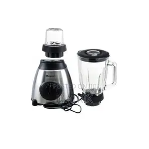Hoffmans 2 in 1 Ice Crushing Powerful Blender Glass