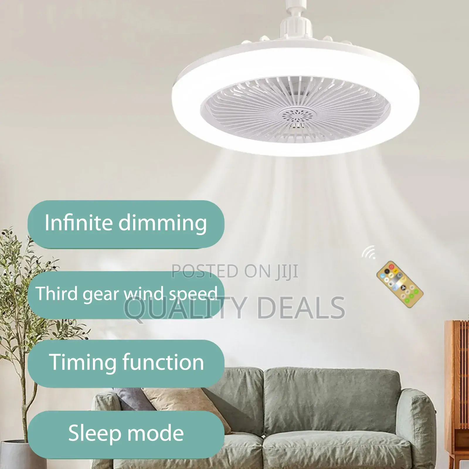 Led Multifunctional Fan Light
