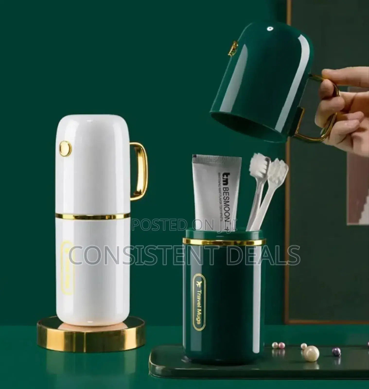 Toothbrush Travel Case With Handle