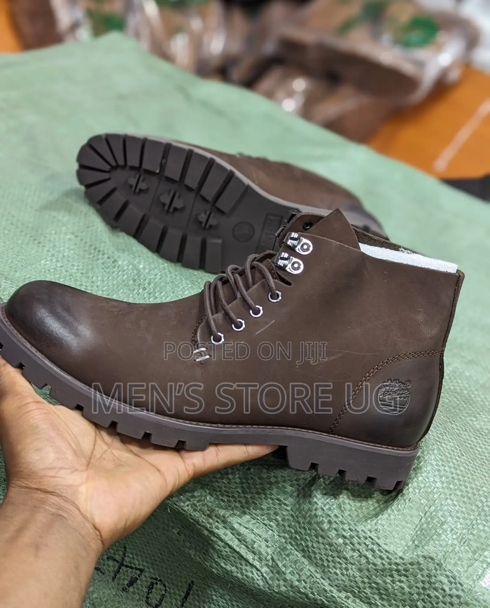 Timberline Men’S Premium Leather Casual Gentle Boots
