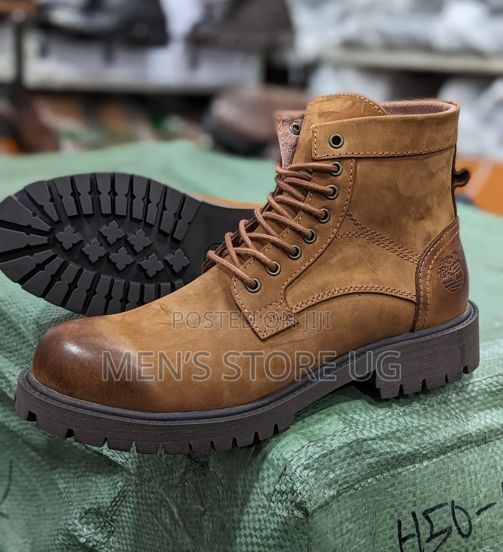 Timberline Men’S Premium Leather Casual Gentle Boots
