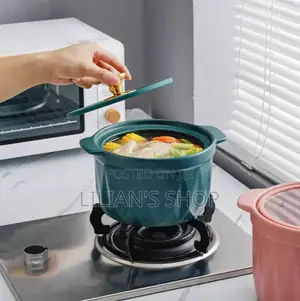 3pcs Dark Green Teal Ceramic Serving Bowls Green