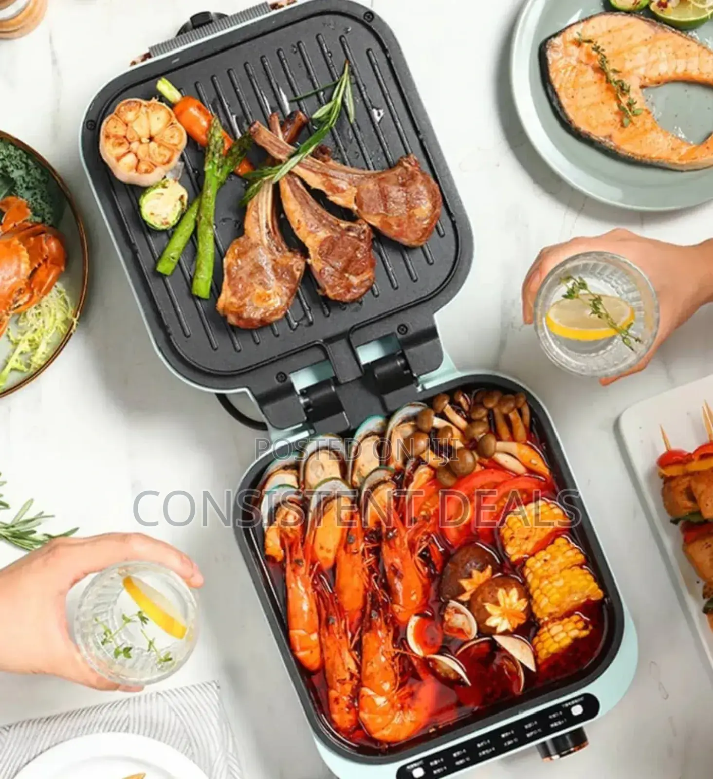 Multifunctional Double Heating Cook Pot