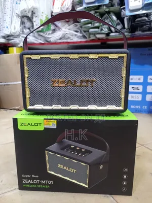 Zealot Mt01 Retro Portable Wireless Bluetooth Speaker.