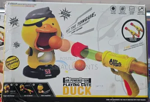 Air Powered Gun Playing Cute Duck