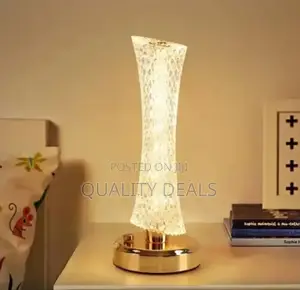 Luxury Vintage Crystal Bedside Lamp