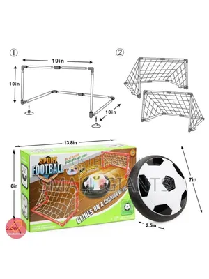 Photo - Toddler Football Goal Hover Ball Led Soccer Little Sport Toy