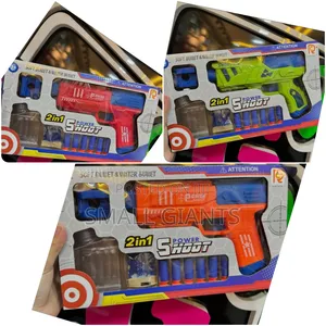 2in1 Kids Water Bullets and Soft Bullets Gun