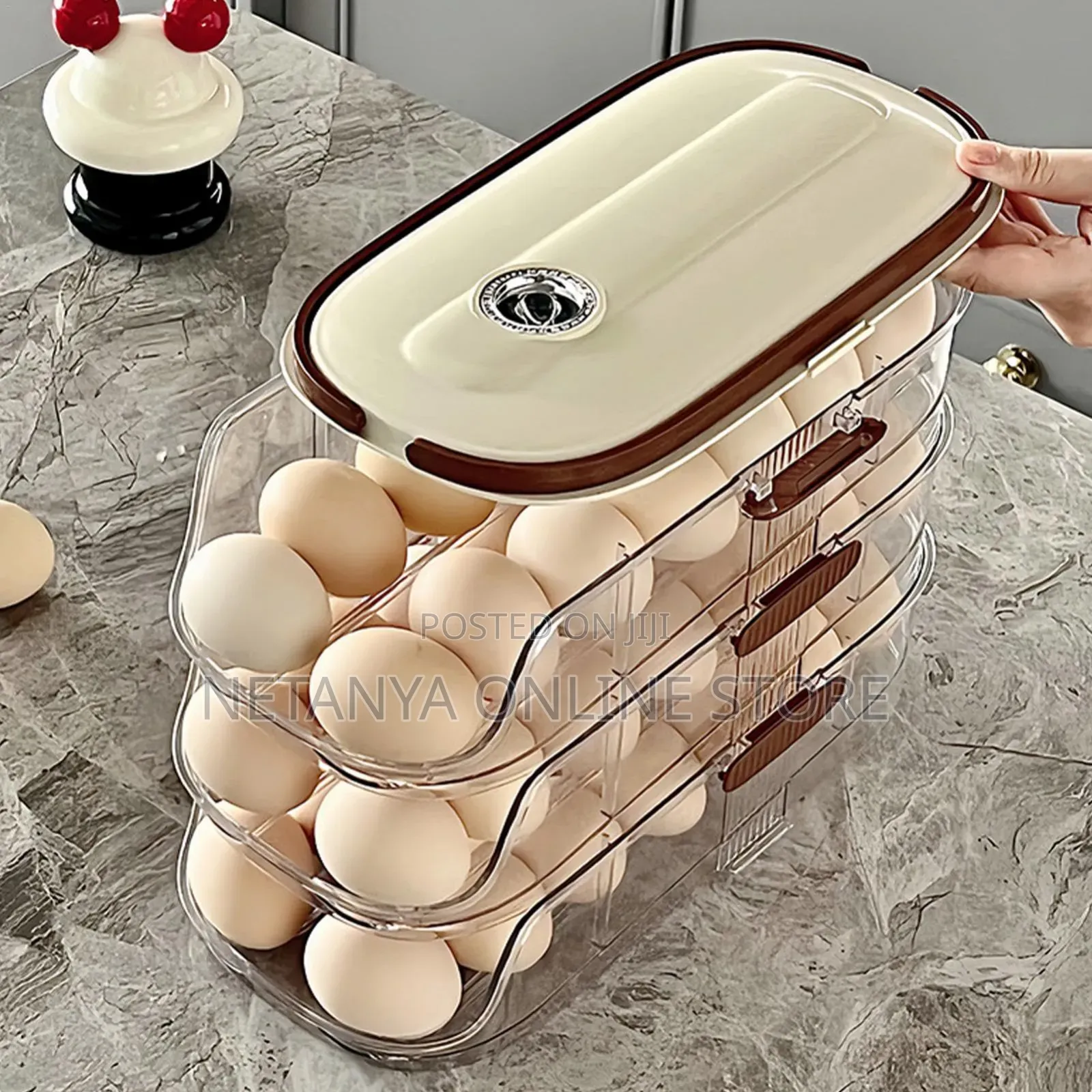 Automatic Rolling Egg Holder