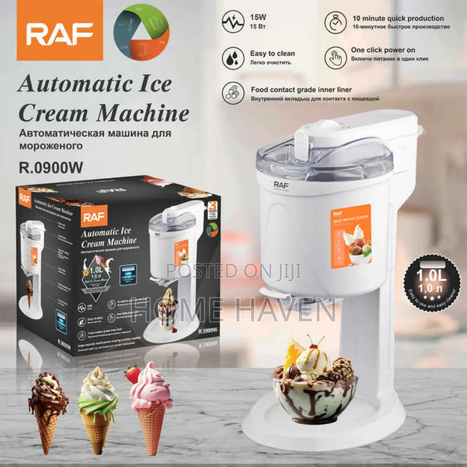 1l Automatic Icecream Maker