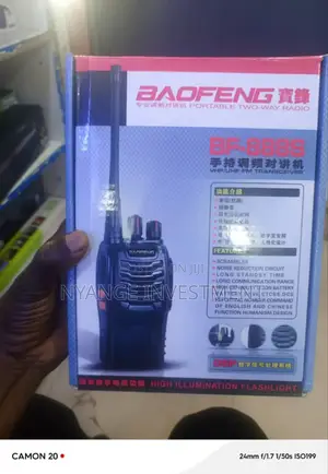 Baofeng Portable Two-Way Radio. Walkie Talkie