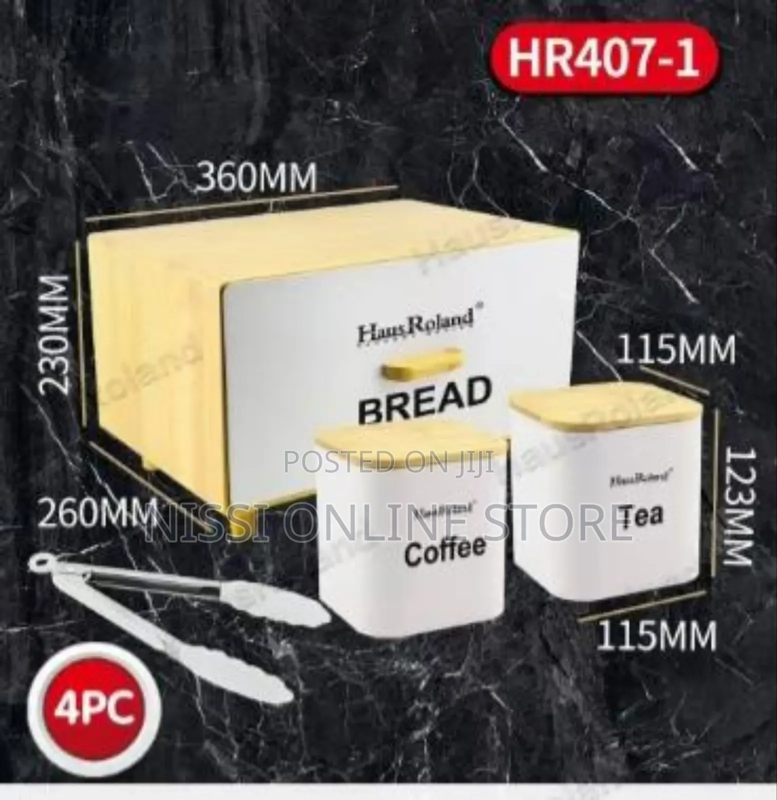 Hausroland Bread Box for Kitchen Counter