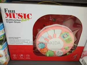 Kids Light Puzzle Music Organ Drum Toy WTH Microphone