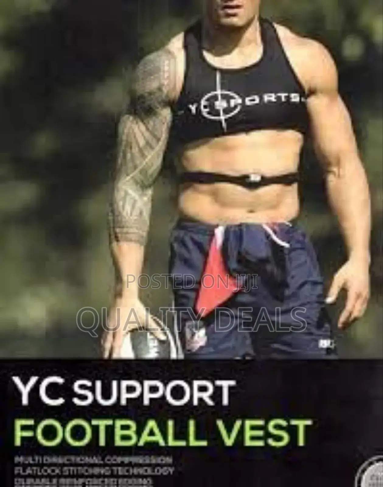 Yc Support Football Vest