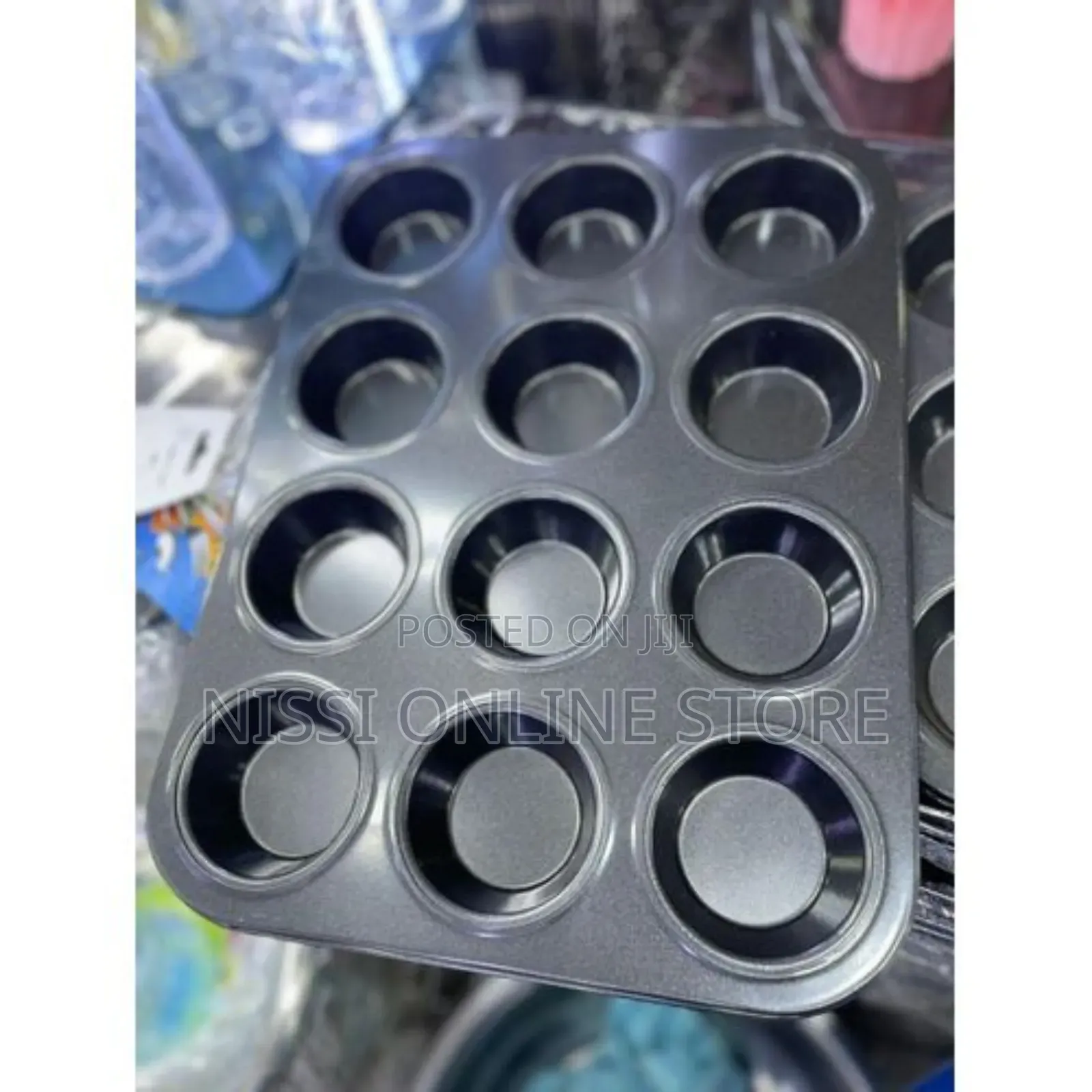 12 Holes on Cup Cake Tray