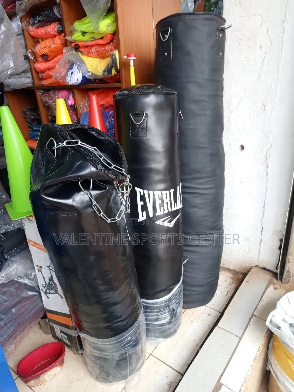 Black Boxing Bag Everest Leather Original