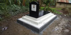 Marble and Terrazzo Grave