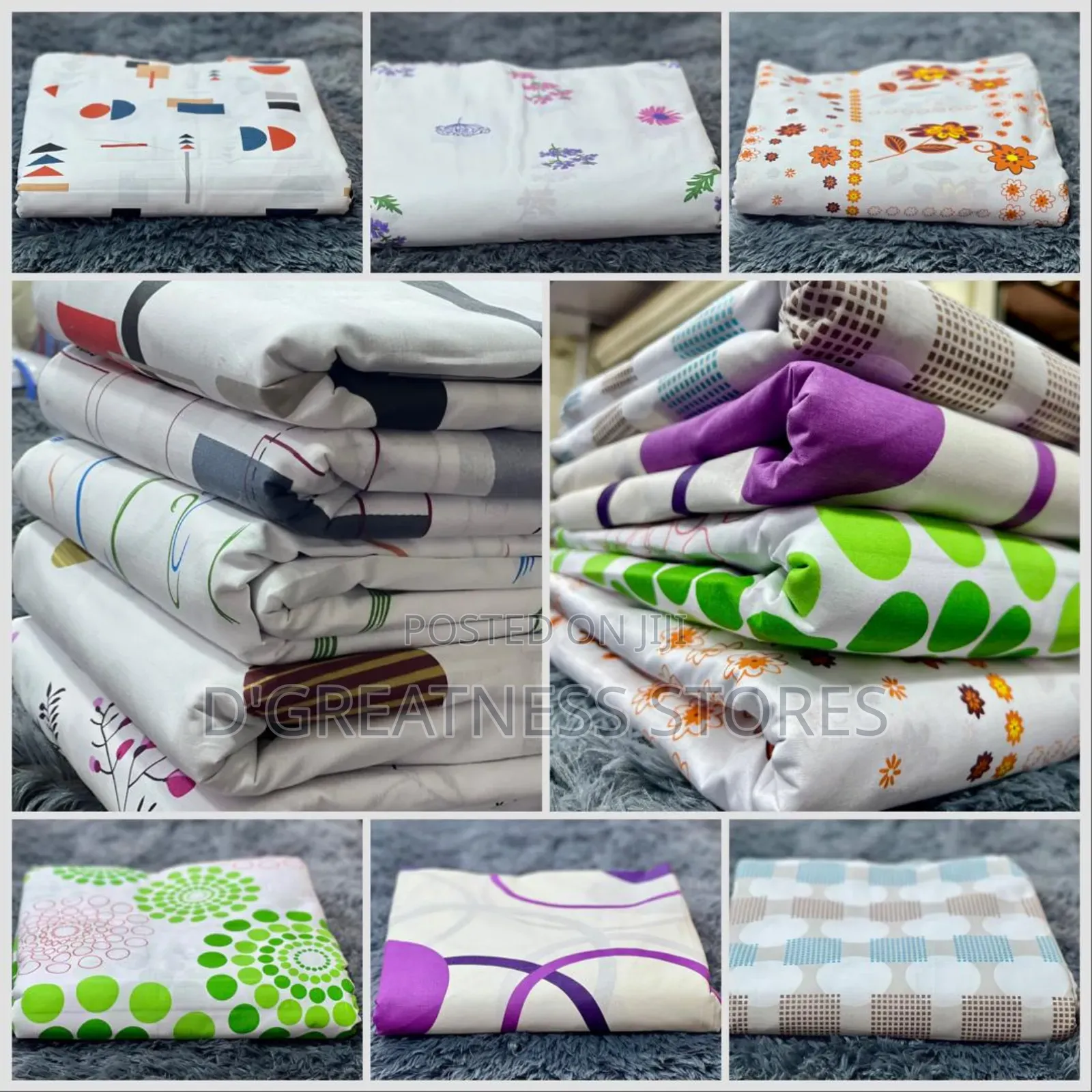 Cotton Bedsheets 7*7