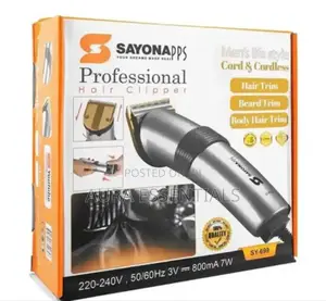 Sy-699 Sayona Professional Hair Clipper