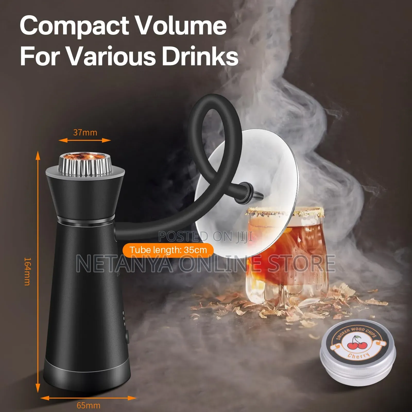 Portable Food Smoke Infuser Set