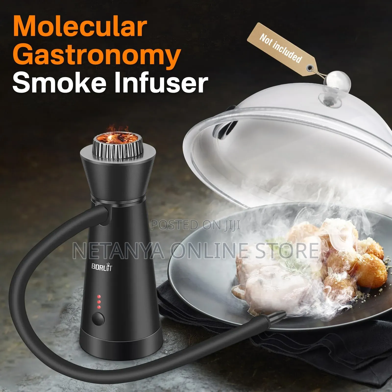 Portable Food Smoke Infuser Set
