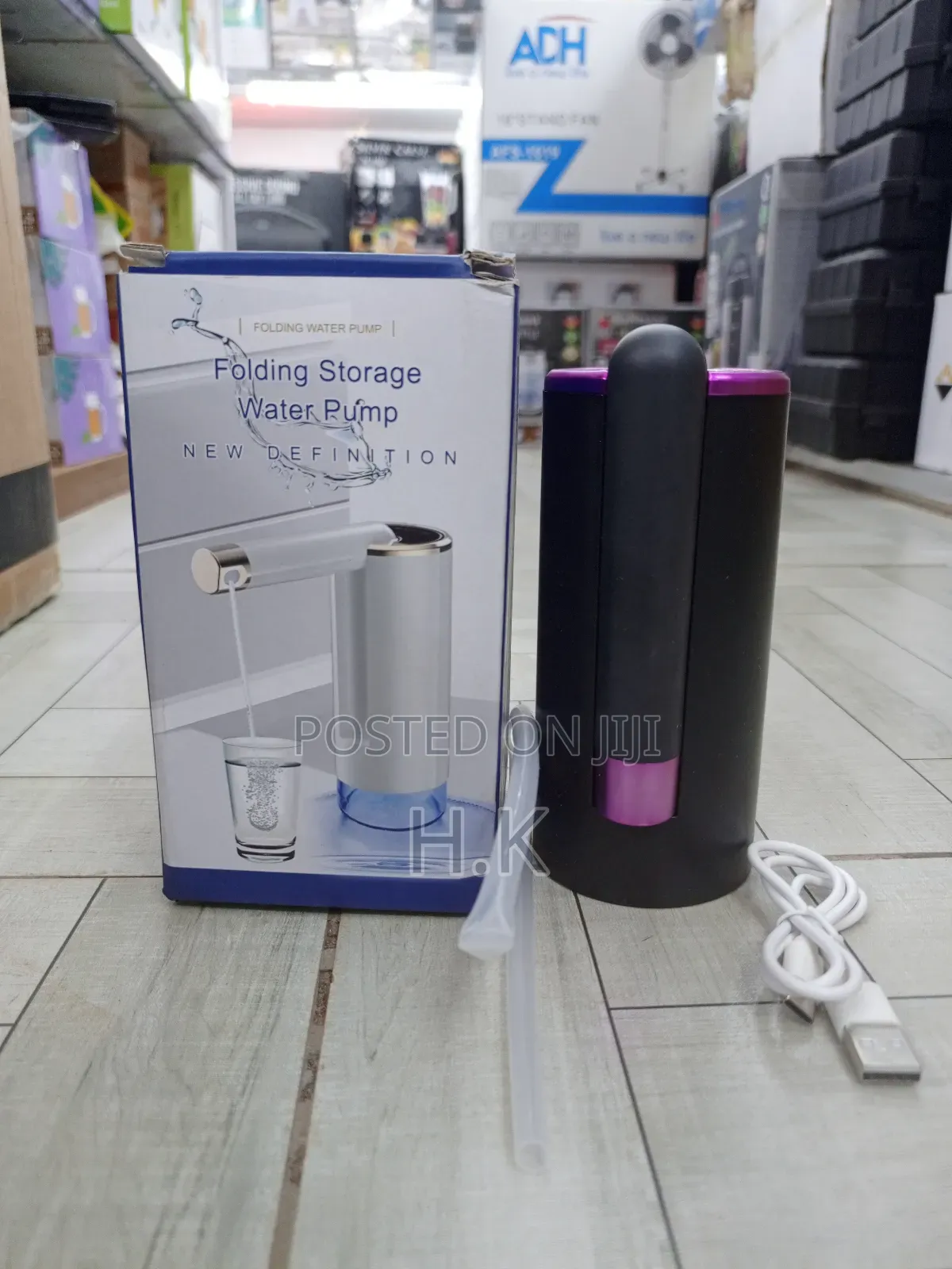Kings Pompa Galon Elektrik Foldable Water Pump