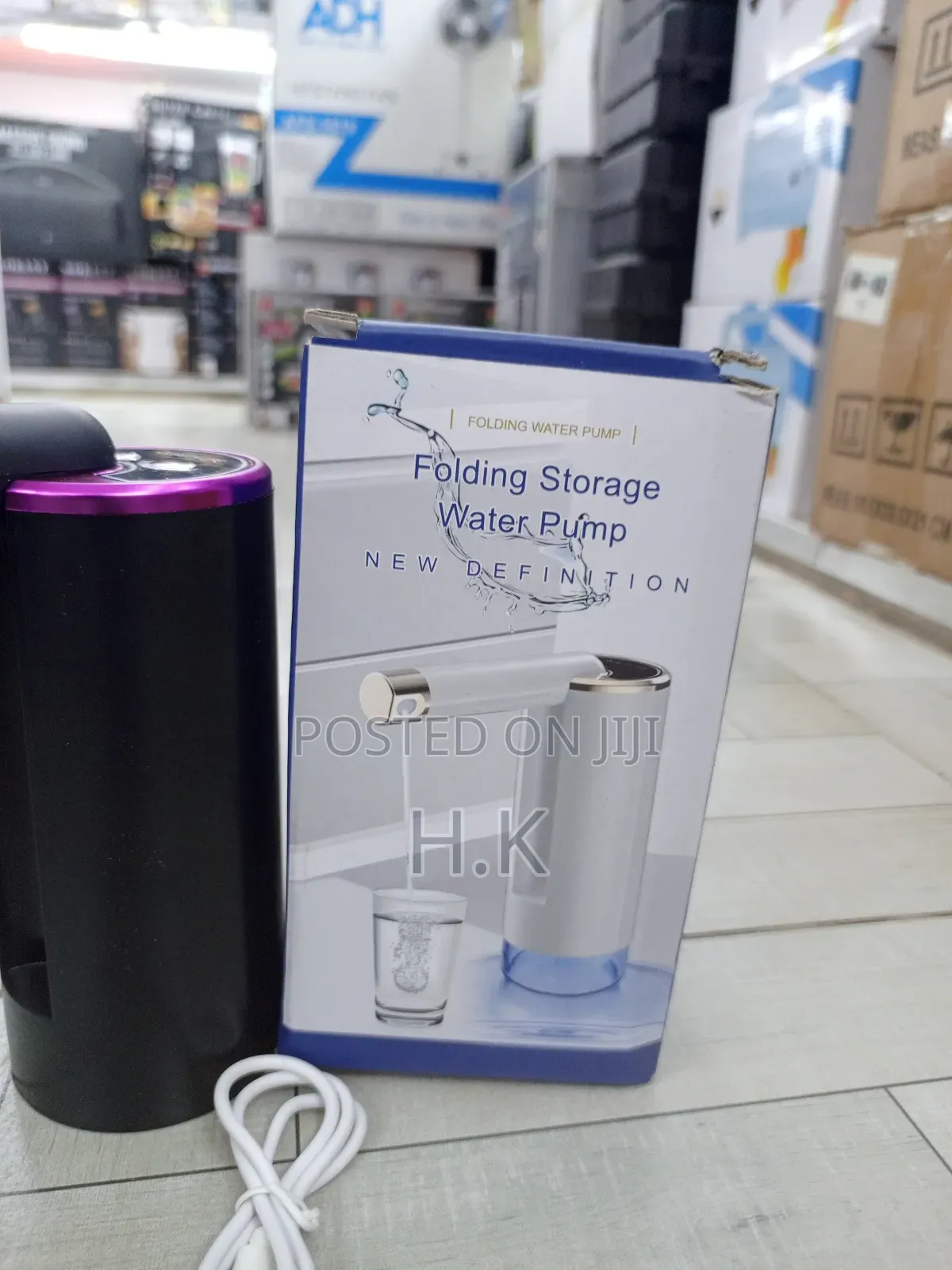 Kings Pompa Galon Elektrik Foldable Water Pump
