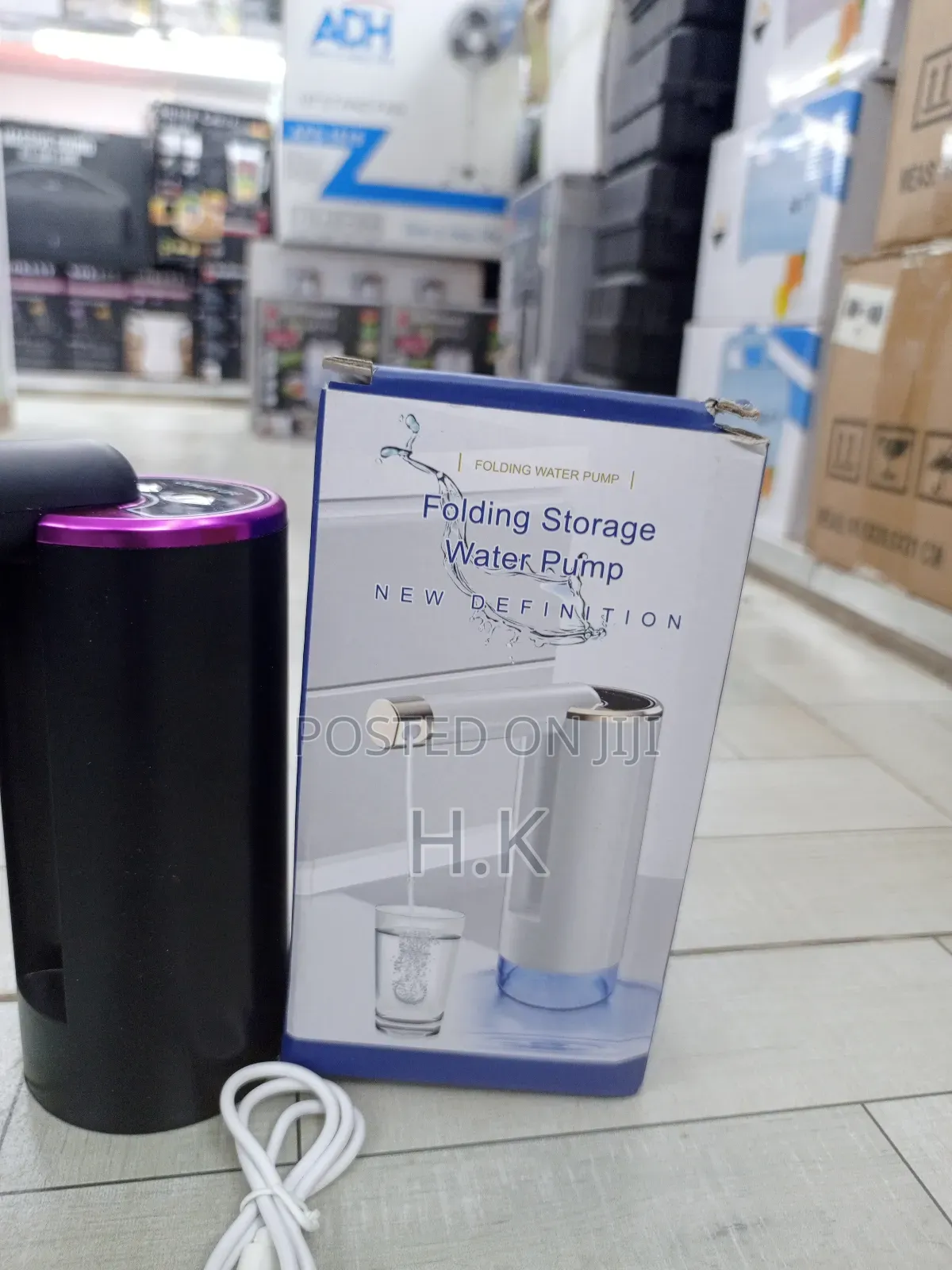 Kings Pompa Galon Elektrik Foldable Water Pump