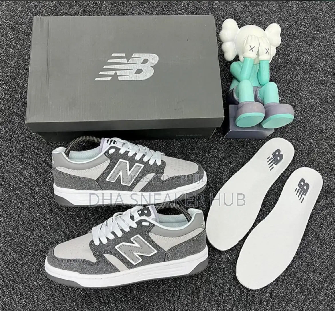 New Balance Simple Grey and White
