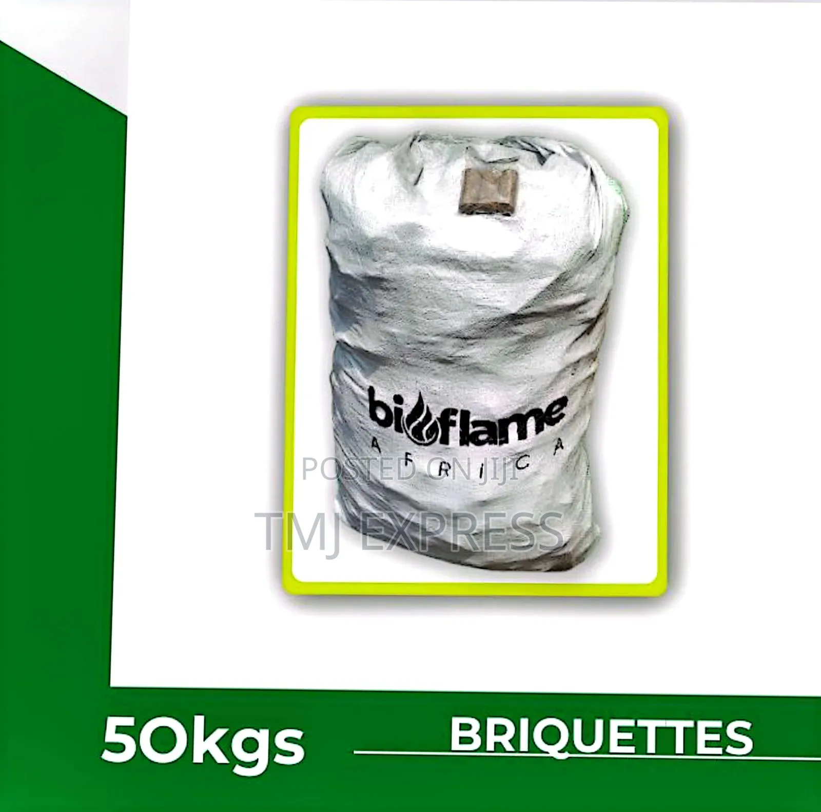 50 Kg Sack Charchol Briquettes