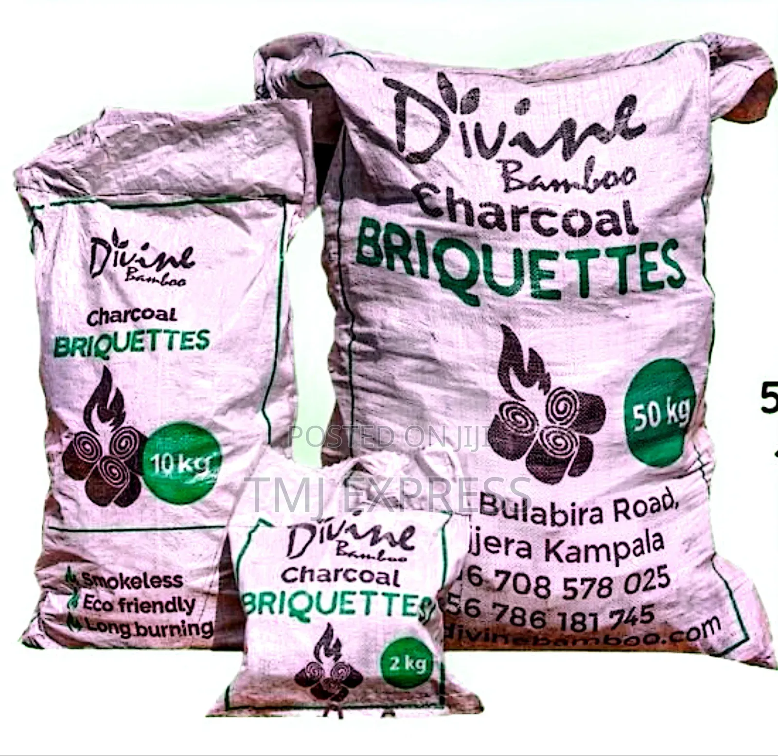 50 Kg Sack Charchol Briquettes