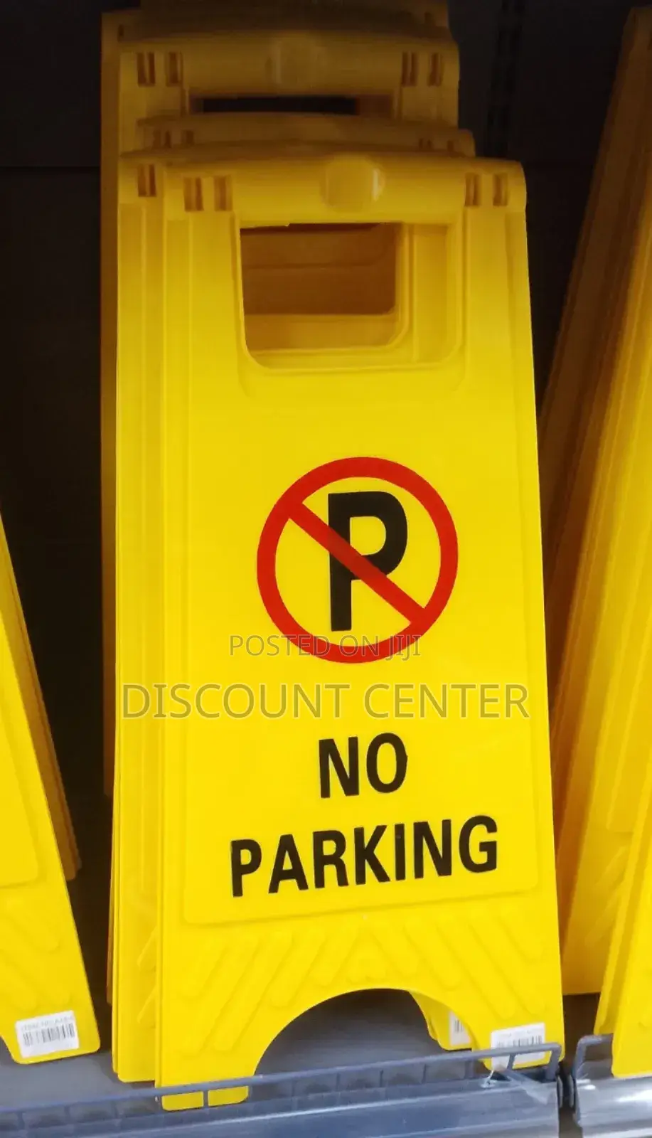 No Parking Sign Post