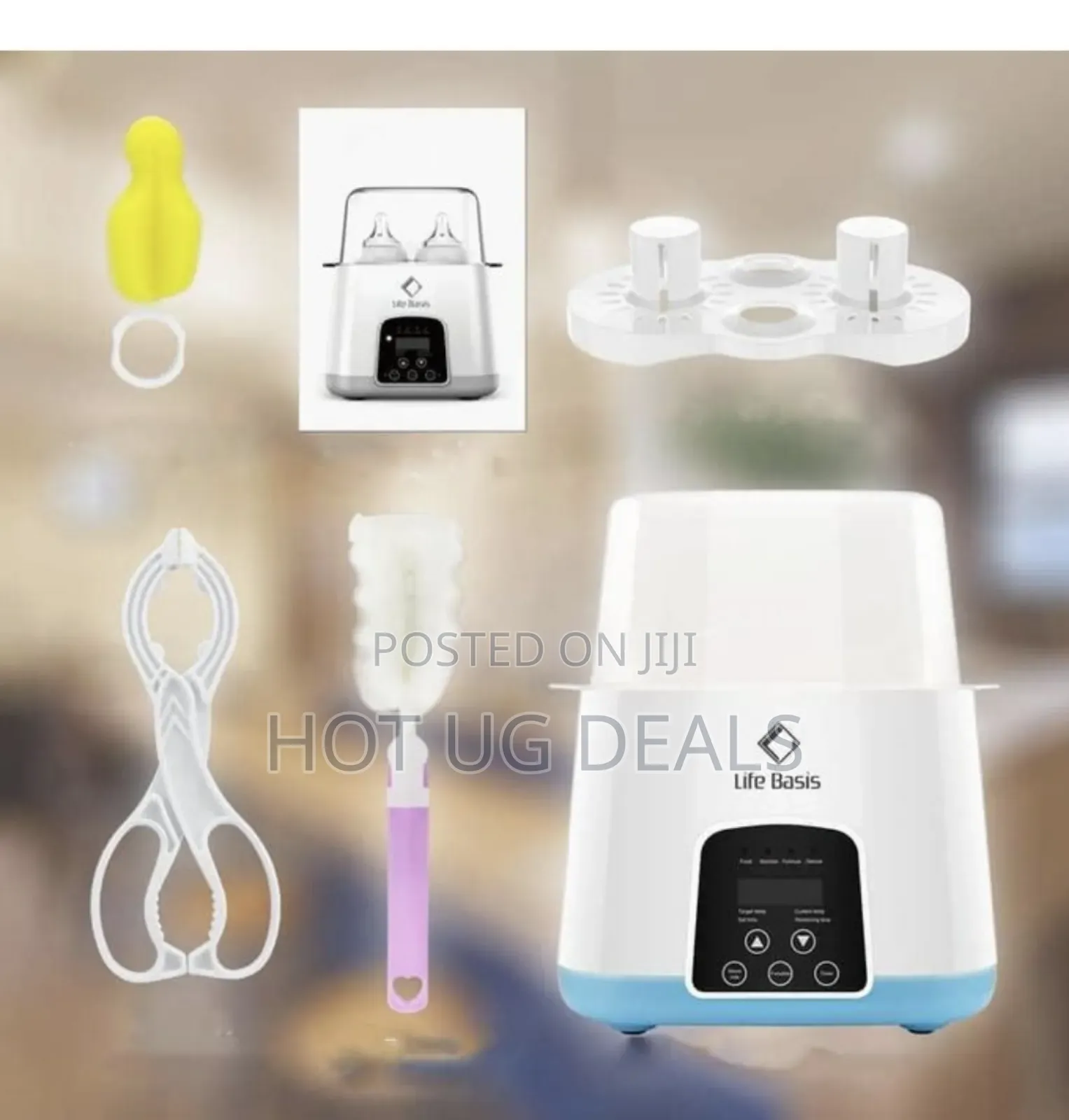 4-in-1 Baby Bottle Warmer Milk Heater Infant Feeding Bottle