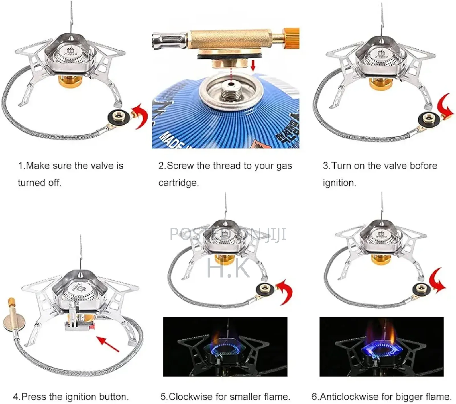 Windproof Camping Gas Stove