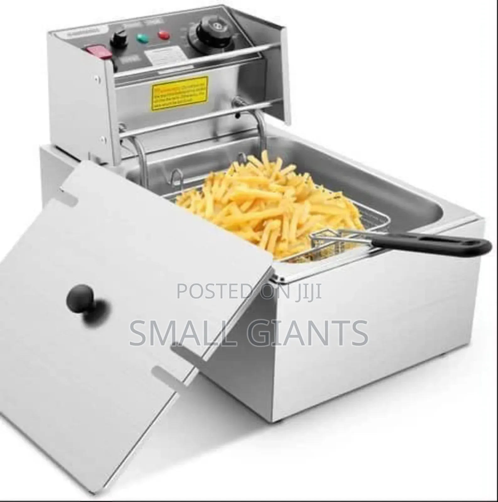 Pixel 6 Litres Stainless Steel Commercial Single Deep Fryer