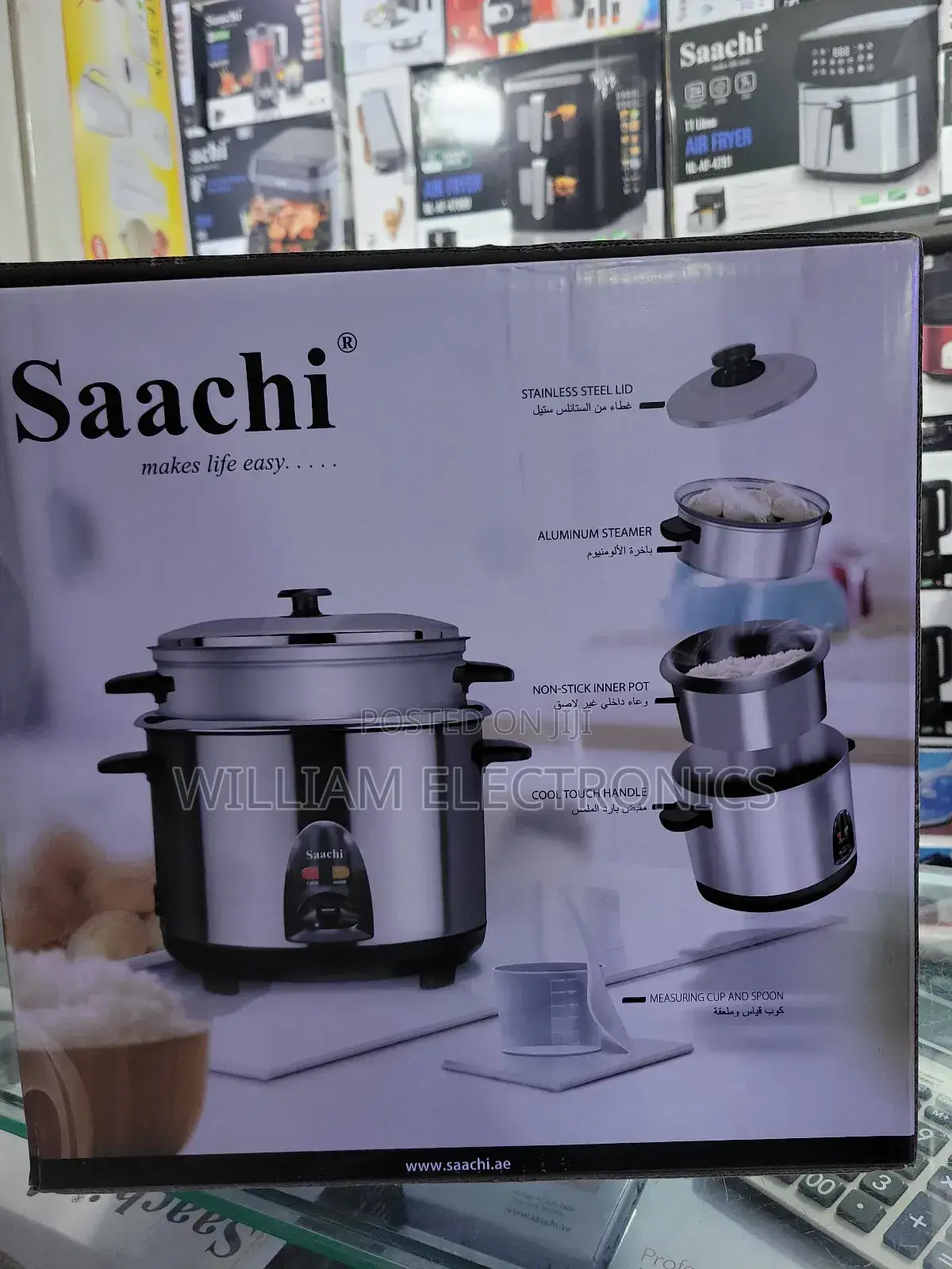 Saachi 2.8litre Rice Cooker Nl-Rc-5181