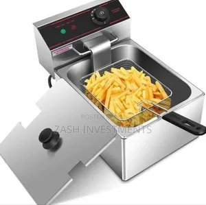 Photo - Pixel 6 Litres Commercial Deep Fryer Stainless Steel –Silver