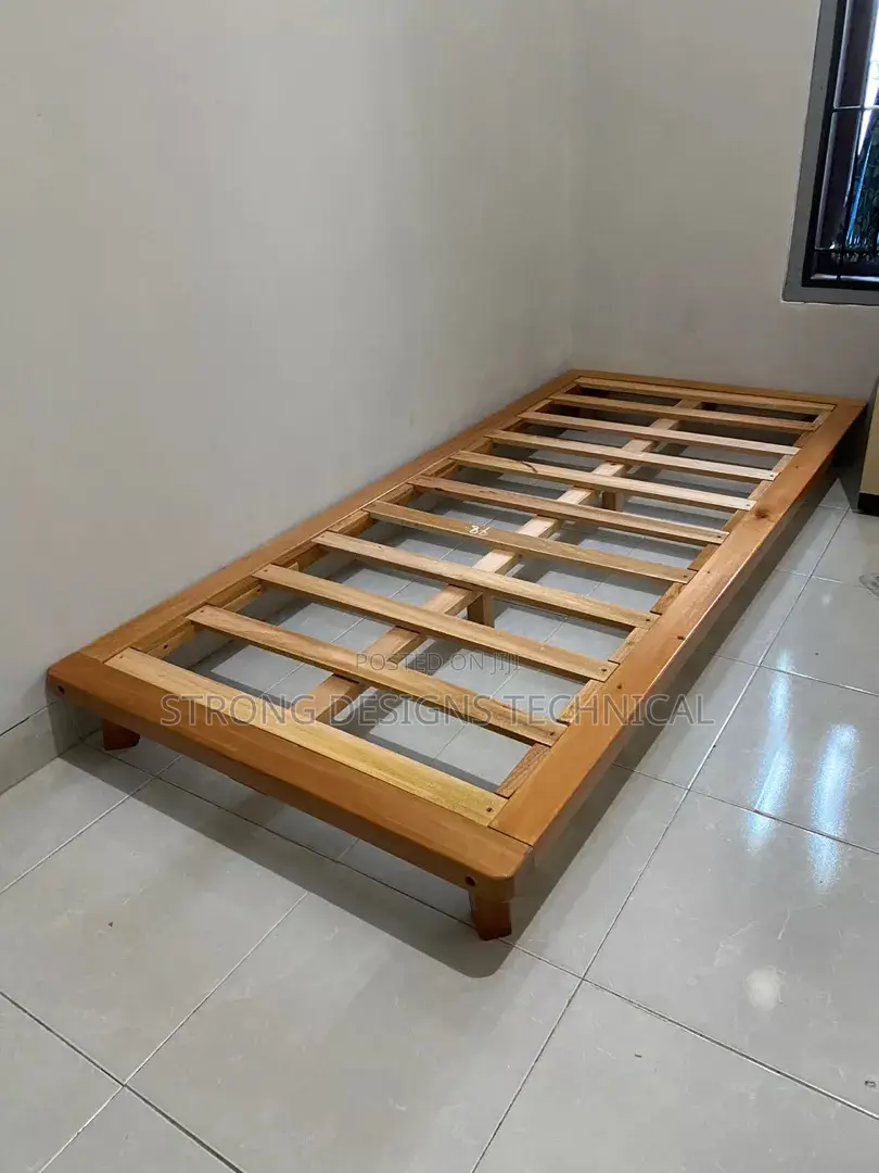 Low Single Size Wooden Bed 3*6ft