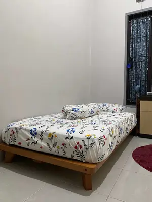Low Single Size Wooden Bed 3*6ft