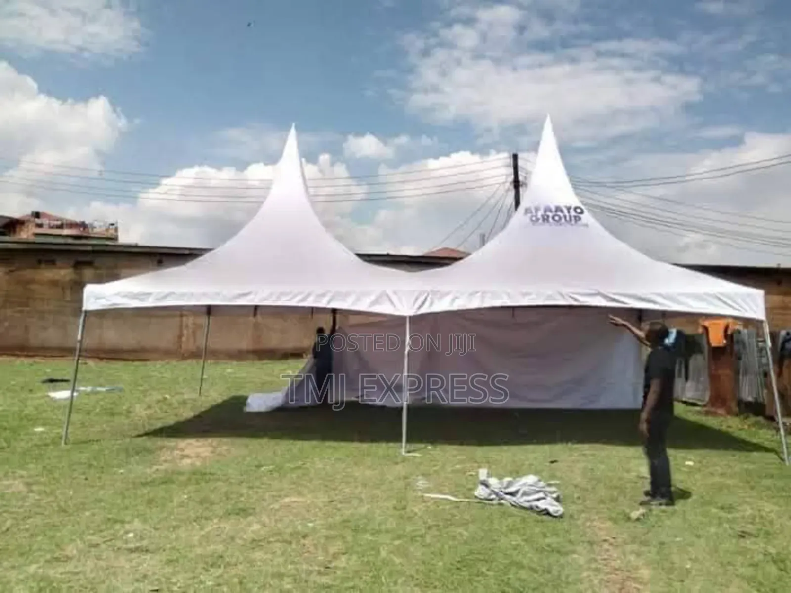 Branded 100 Seater Tents