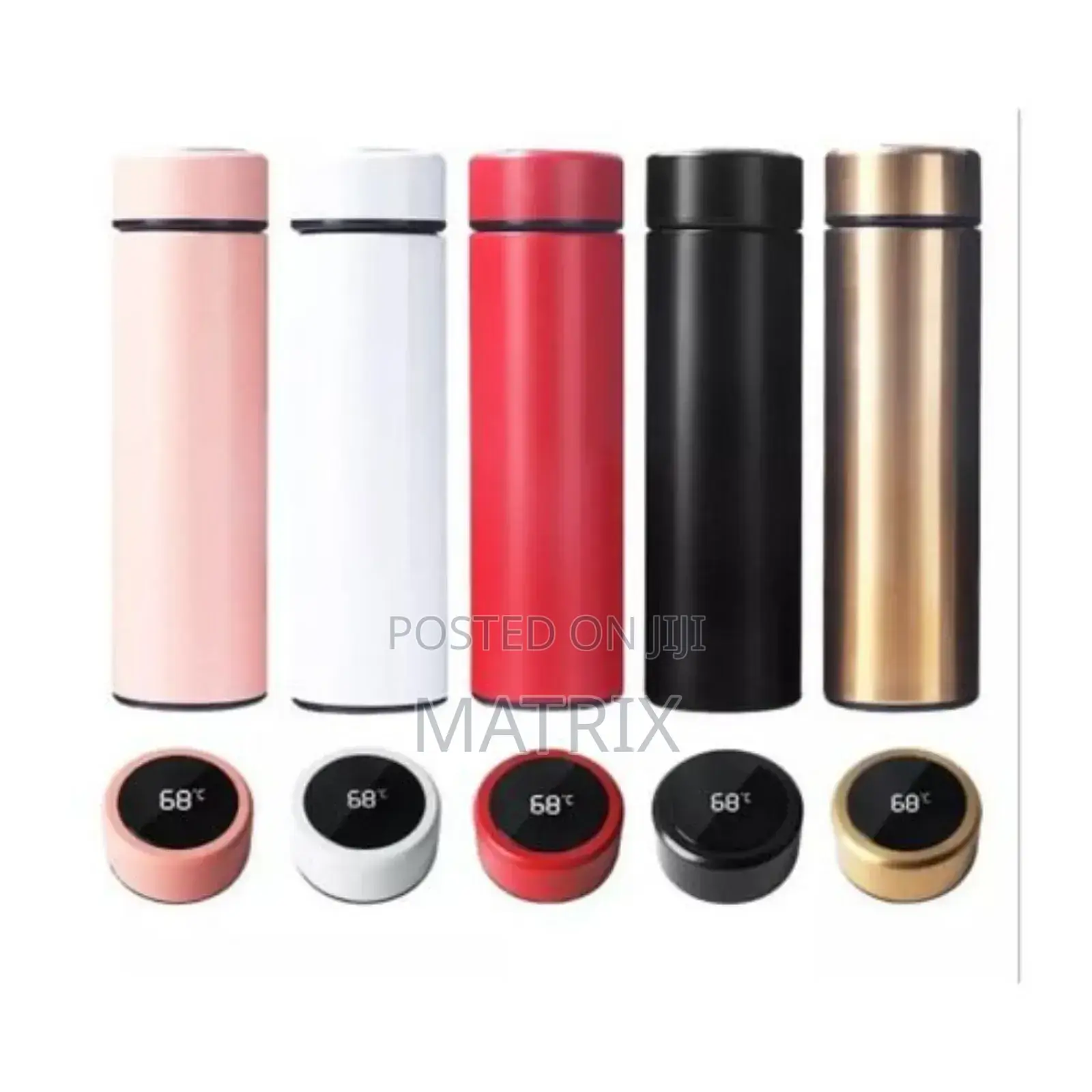 Insulated Water Bottle With Temperature Indicator