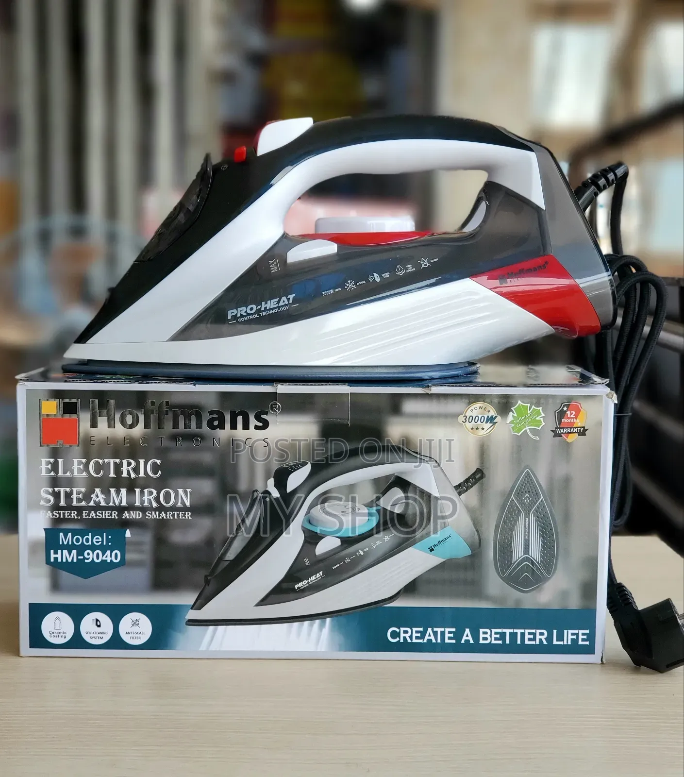 Hoffman Hm-9040 Steam Iron