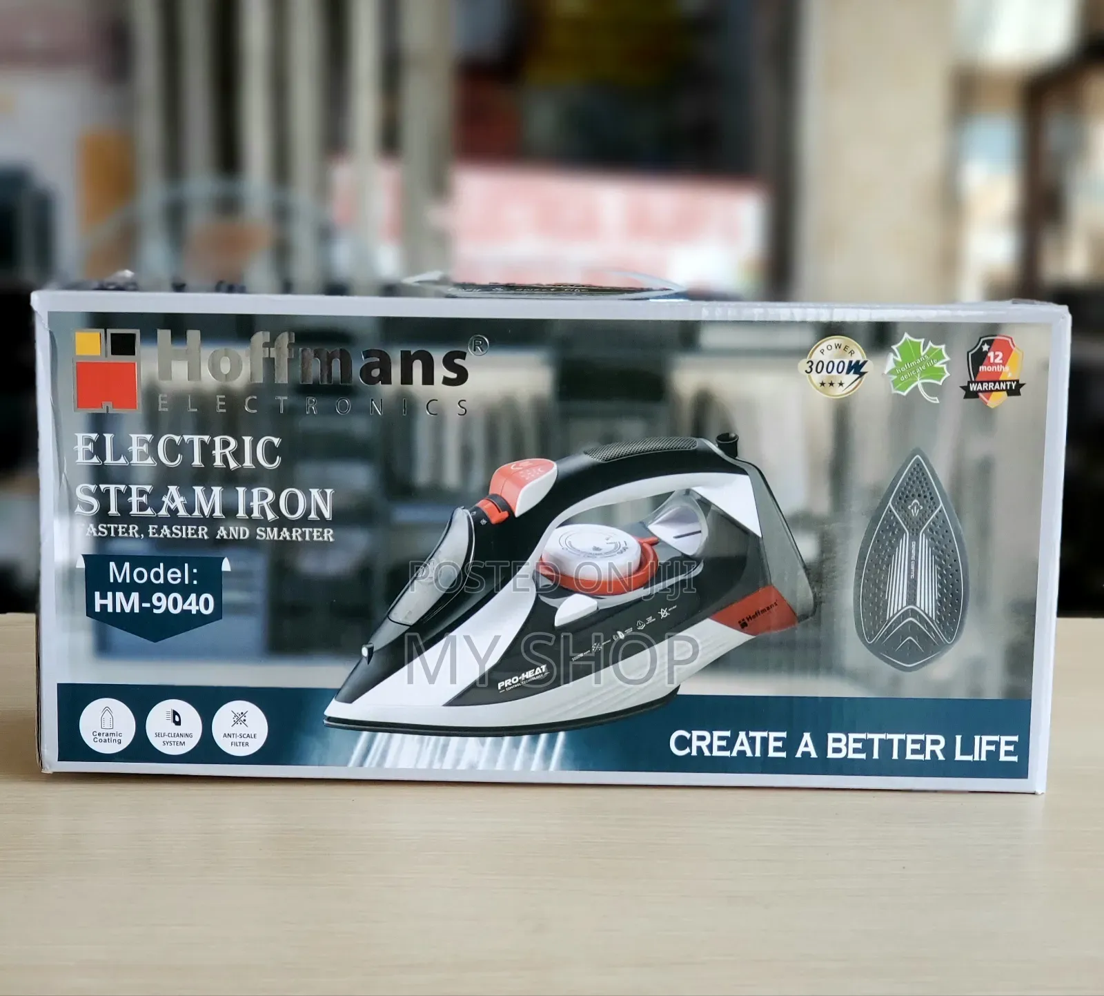 Hoffman Hm-9040 Steam Iron