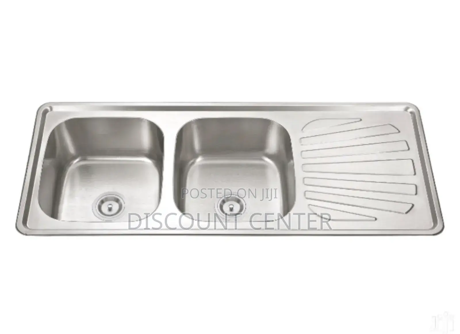 Double Water Sink and Single Tray