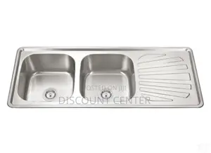 Double Water Sink and Single Tray