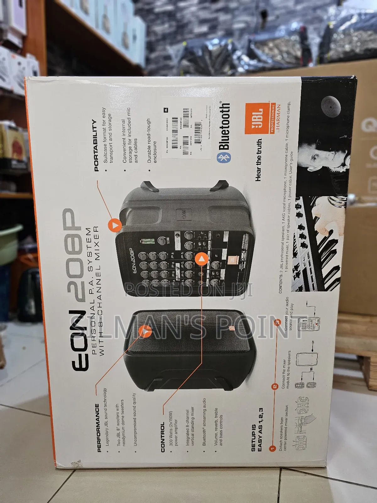 Fresh Release JBL Eon 208p Professional Pa System