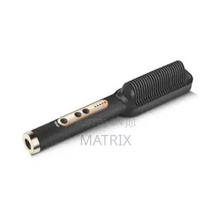 2 in 1 Hot-Air Hair Styling Comb Straightener Hair Brush -